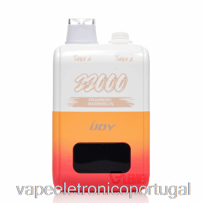 Vape Eletrônico Ijoy Sd22000 Melancia Morango Descartável